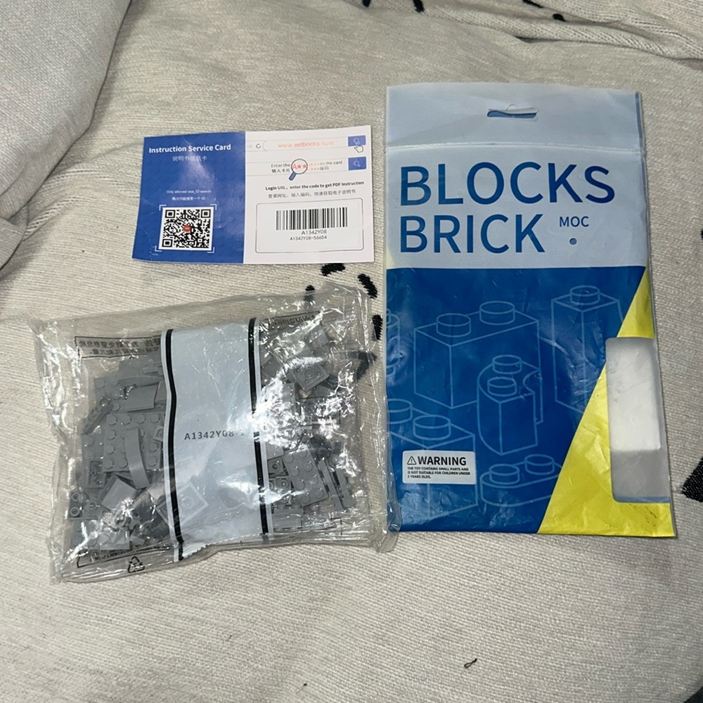 Blocks Brick MOC ages 6+ plastic building blocks New